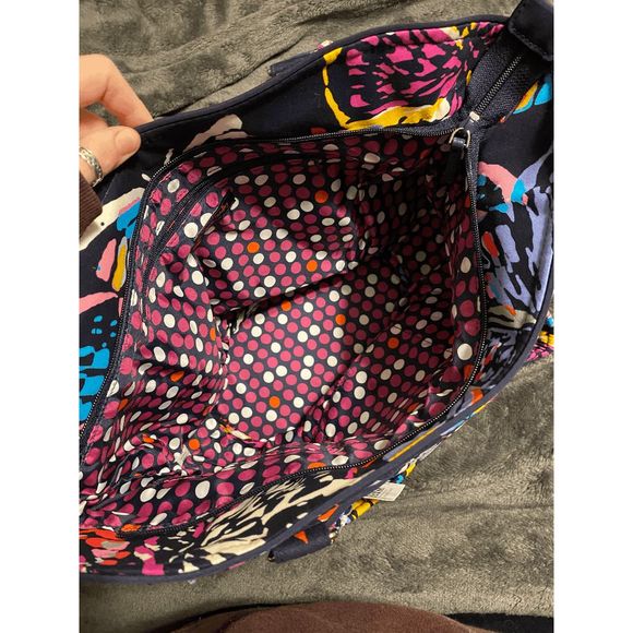 Vera Bradley Iconic Glenna in Butterfly Flutter NWT - Picture 3 of 5